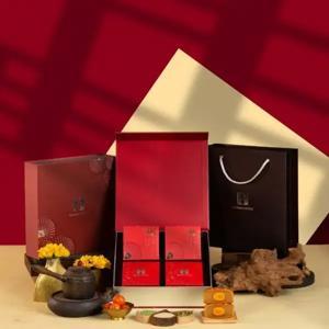 Bánh trung thu Madame Hương 2022 hộp Đồng Xuân Phố - 4 bánh