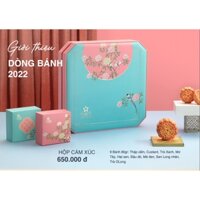 Bánh Trung Thu Maison Hộp Cảm Xúc - Dòng Bánh Nướng Truyền Thống Gồm 9 Bánh 80gr