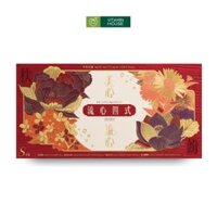 Bánh Trung Thu Nhập Khẩu Meixin HongKong 4 Loại Nhân Trứng Chảy (45gx8 cái/hộp)