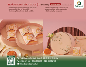 Bánh trung thu Richy Hộp Bích Nguyệt - 4 bánh
