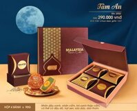 Bánh trung thu Tâm An hộp 4 bánh