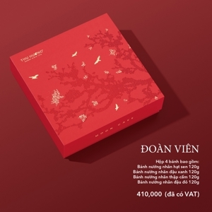 Bánh trung thu Thu Hương hộp Đoàn Viên - 4 bánh