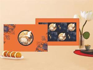 Bánh trung thu Thu Hương hộp Dân Gian - 8 bánh