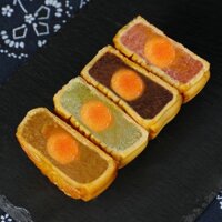 Bánh trung thu và Trà thảo mộc Teemee set quà tặng healthy chất lượng và sang trọng