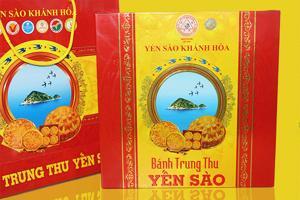 Bánh trung thu Yến Sào hộp 4 bánh x 200gr ( 2TC - 2M)