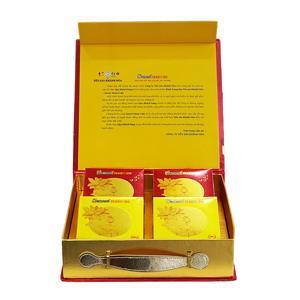 Bánh trung thu Yến Sào hộp 4 bánh x 200gr ( 2TC - 2M)