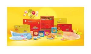 Bánh trung thu Yến Sào nhân mềm hộp 1 bánh x 200gr