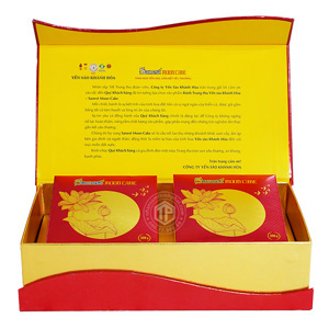 Bánh trung thu Yến Sào thập cẩm hộp 2 bánh x 200gr