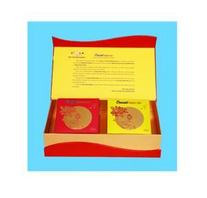 Bánh trung thu Yến Sào thập cẩm hộp 2 bánh x 120gr