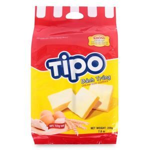 Bánh trứng Tipo Hữu Nghị gói 220g