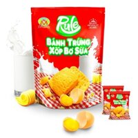 Bánh Trứng Xốp Bơ Sữa Tươi Mỹ Ngọc Túi 400g, Bánh Xốp Trứng Bơ Sữa Rule - Bánh Kẹo Mỹ Ngọc