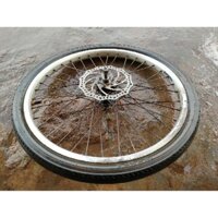 bánh trước xe đạp điện Asama đĩa