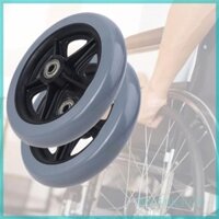 Bánh trước xe lăn JoJo Bánh xe đa năng Bánh xe lốp rắn mượt mà Dễ dàng lắp đặt
