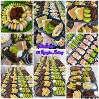 Bánh truyền thông mix (tằm, bò dừa, bò thốt nốt, da lợn)