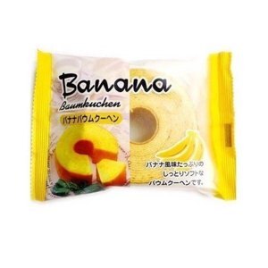 Bánh vị chuối Taiyo Banana Baumkuchen 80g