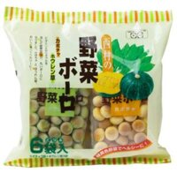 Bánh Viên Rau Quả Vị Bí Đỏ Và Vị Cải Bó Xôi 15G × 6 Gói