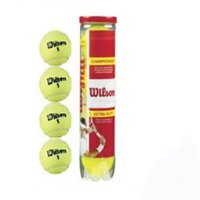 Banh Wilson đỏ CHAMPIONSHIP lon 4 trái