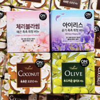 Bánh xà phòng tắm nước hoa On The Body 90gr Hàn Quốc - Lavender