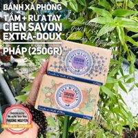 Bánh xà phòng tắm + rửa tay Cien Savon Extra-doux (250gr) - Mẹ và Bé Biên Hòa