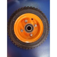 Bánh xe 150 vàng , Bánh xe rời, bánh xe cao su 150 tĩnh quay- Bánh xe đẩy , bánh xe cao su các loại