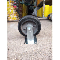 Bánh xe 8*2 chịu lực cao - đường kính  bánh gang viền cao su: loại Tĩnh và Quay