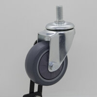 Bánh xe cọc vít nhựa TPR BXD105 xoay