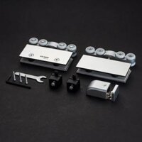 Bánh xe cửa lùa kính ray nhôm VICKINI 62225.001 SSS