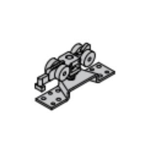 Bánh xe cửa trượt xếp 6 cánh 30kg Hafele 941.02.021