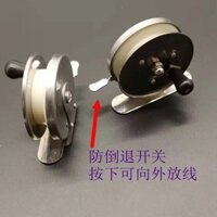 Bánh Xe Đa Năng Bánh Đà Nhỏ Mùa Đông Máy Câu Cá Mini Bè Cần Cuộn Dây Có Thể Thu Vào Với Ngược / tteqwqy