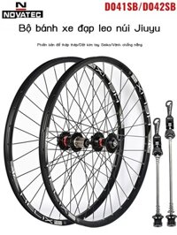 Bánh xe đạp Bộ phanh đĩa Jiuyu Hub tự mặt trời vành HT/DT nan hoa 26/27.5/29 thép freehub