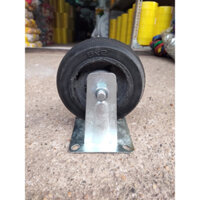 Bánh xe đẩy chịu lực cao - đường kính  bánh gang viền cao su: loại Tĩnh và Quay