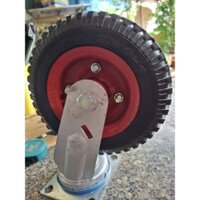 Bánh xe đẩy hàng, 4ly2 càng dầy ,bánh xe nước mía 20cm loại xoay 360 độ, hàng y hình chụp