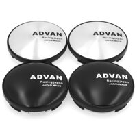 Bánh xe DIY 4 chiếc 68mm Advan Racing Wheel Center Cap Proton Wira Perodua Suzuki Honda Toyota Rim Hub Caps