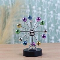 Bánh Xe Đu Quay Màu Sắc Sáng Tạo - Bộ Tạo Dao Động Vô Cực Trang Trí Bàn Làm Việc Máy Tính
