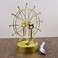Bánh xe đu quay Nhà Newton Con lắc Bóng phòng khách Đồ trang trí chuyển động vĩnh viễn Văn phòng Sáng tạo Máy tính để bàn xoay Đồ trang trí hiện đại WH240331