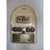Bánh xe kẹp kính cửa lùa treo ray nhôm - Bánh xe treo 316