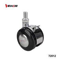 Bánh xe lăn inox chốt vặn khóa hãm