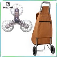 Bánh xe leo cầu thang thay thế bánh xe tam giác tạp hóa bằng thép không gỉ
