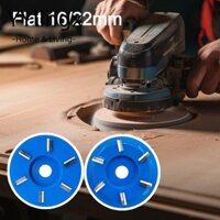 Bánh xe mài gỗ YYLINGX, Dụng cụ cắt phay 16mm 22mm Dụng cụ chế biến gỗ Đĩa khắc Turbo gỗ, Phụ kiện máy mài góc để khắc gỗ Định hình Arbor Bushing Khay trà Turbo