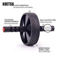 Bánh xe tập bụng KOETSU cho thiết bị tập thể dục tại nhà