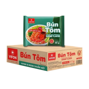 Thùng 30 gói bún tôm Vifon 65g