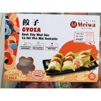 Bánh xếp Nhật Bản nhân Tôm rau củ - Cá hồi phô mai Hokkaido - Hộp 250 gram