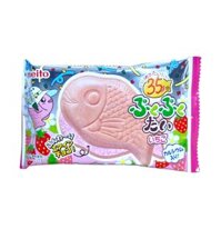 Bánh Xốp Cá Meito Nhân Kem Dâu 16.5g