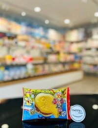 Bánh xốp cá Meito nhân kem socola (16.5g)