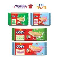 Bánh Xốp Cosy Kinh Đô 2 Trong 1 Nhân Kem Vị Dâu The Lạnh Và Dừa Lá Dứa