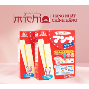 Bánh xốp dinh dưỡng Morinaga 35.7g - bé 7 tháng