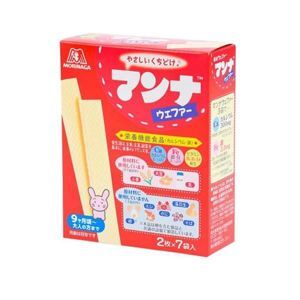 Bánh xốp dinh dưỡng Morinaga 35.7g - bé 7 tháng