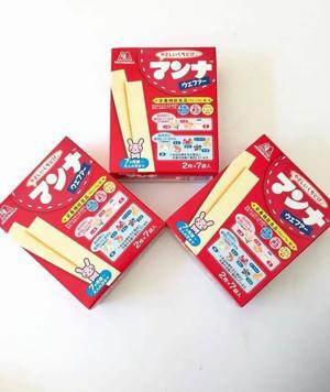 Bánh xốp dinh dưỡng Morinaga 35.7g - bé 7 tháng