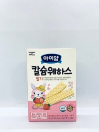 Bánh xốp kem ăn dặm Ildong Hàn Quốc vị dâu tây 36g (12m+)