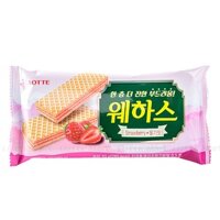 Bánh Xốp Kem Lotte Hương Dâu 50g
